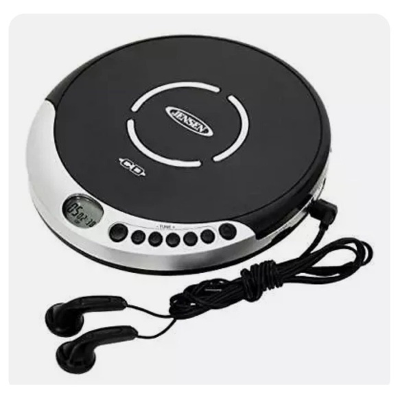 Jensen Portable CD Personal CD Player 60 Seconds Anti-Skip Protection FM NEW - Picture 1 of 6